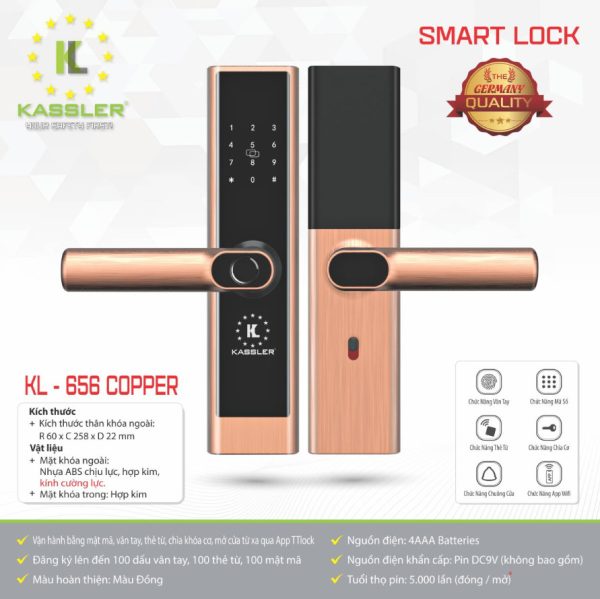 Kassler KL656 COPPER