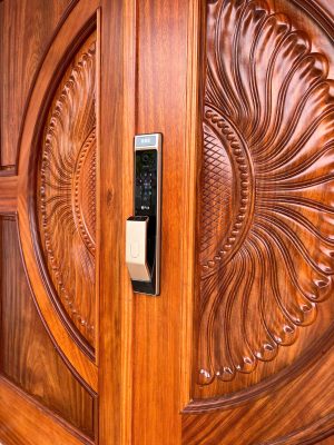 khóa cửa điện tử-Khóa cửa vân tay Fuji FS-A700 FACE ID