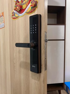 lắp khóa cửa thông minh chung cư Thanh Hà Cienco-Fuji FS-A350
