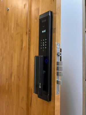 Lắp khóa vân tay cao cấp chung cư The K-Park-Fuji FS-A850