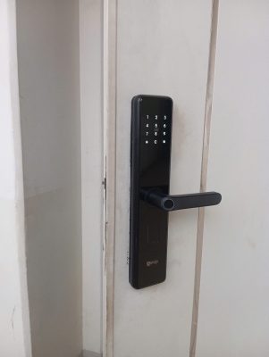 Lắp khóa vân tay chung cư Booyoung Vina-Fuji FS-A250