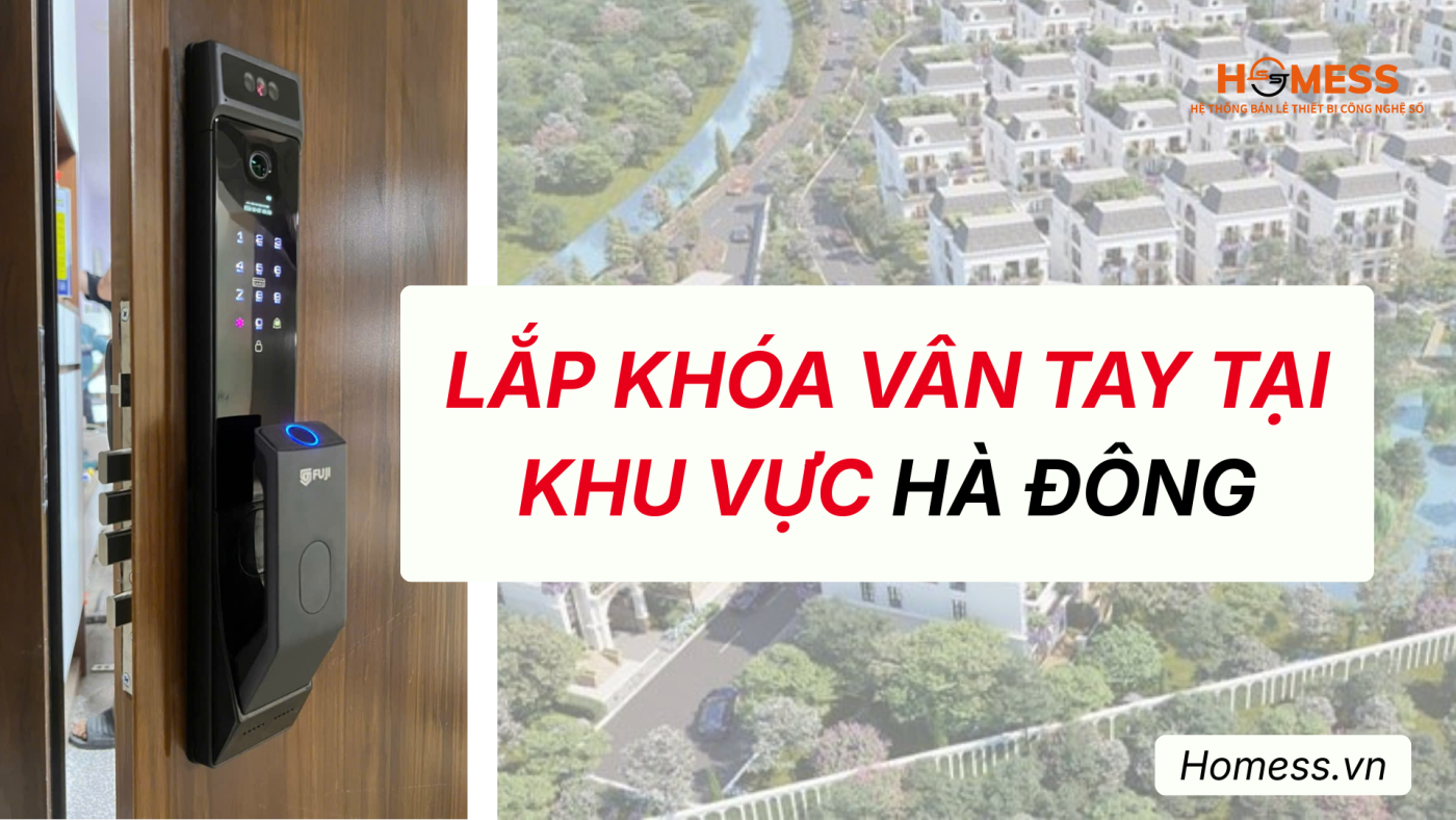 Lắp khóa vân tay tại Hà Đông