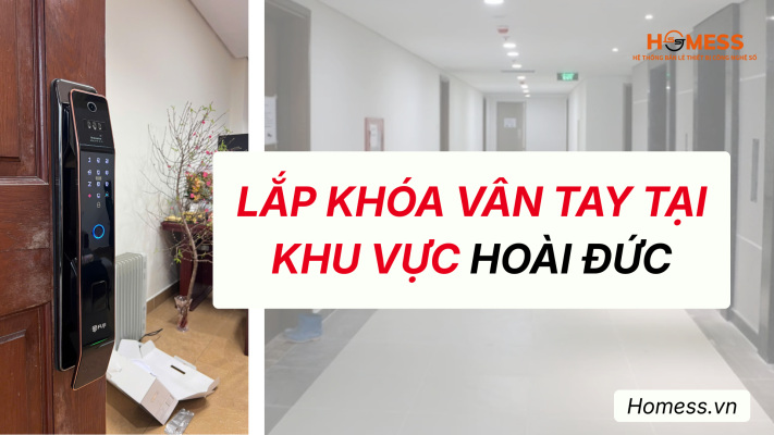 Lắp khóa vân tay tại Hoài Đức