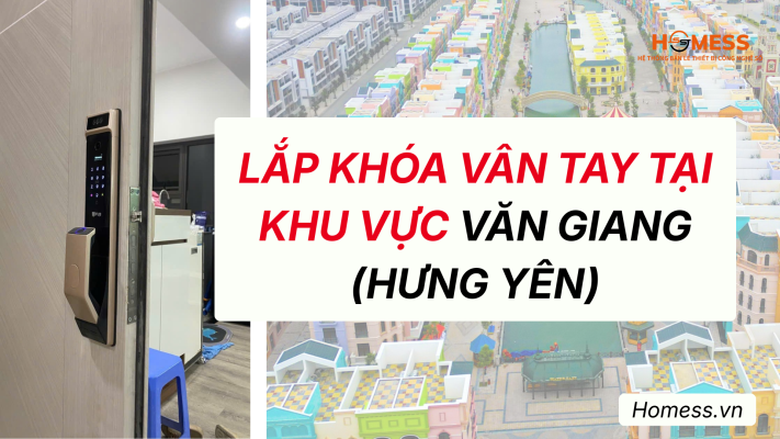 Lắp khóa vân tay tại Văn Giang