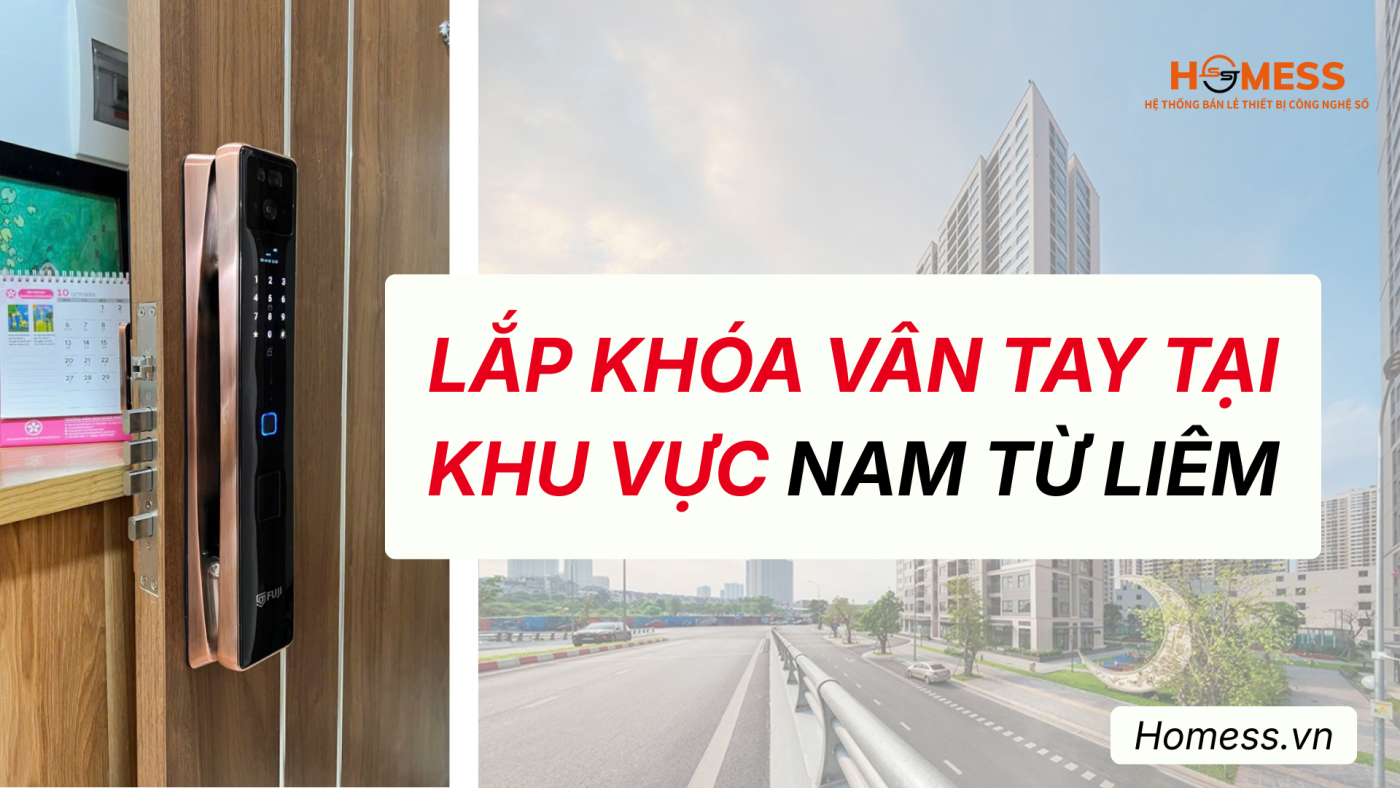Lắp khóa vân tay tại Nam Từ Liêm